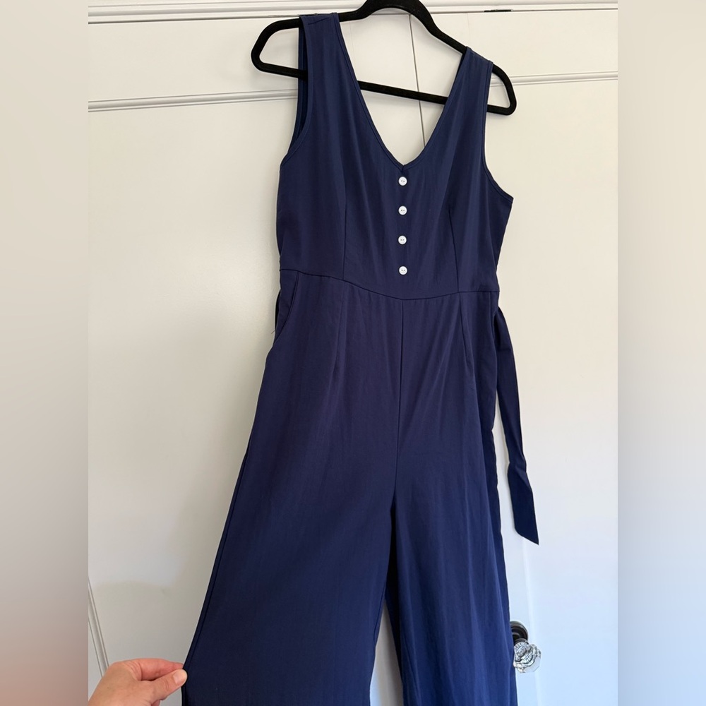 Elegant Navy Jumpsuit